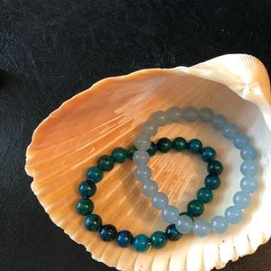 Crystal Healing Bracelets Set